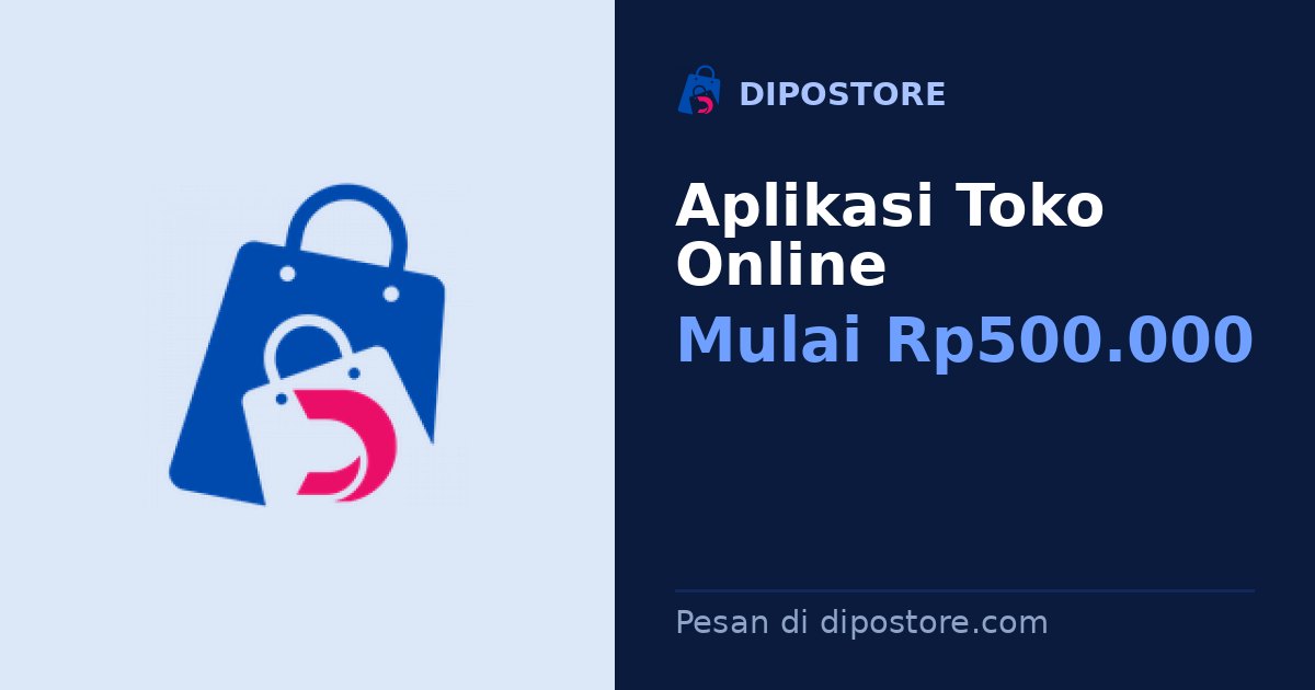 Aplikasi Toko Online